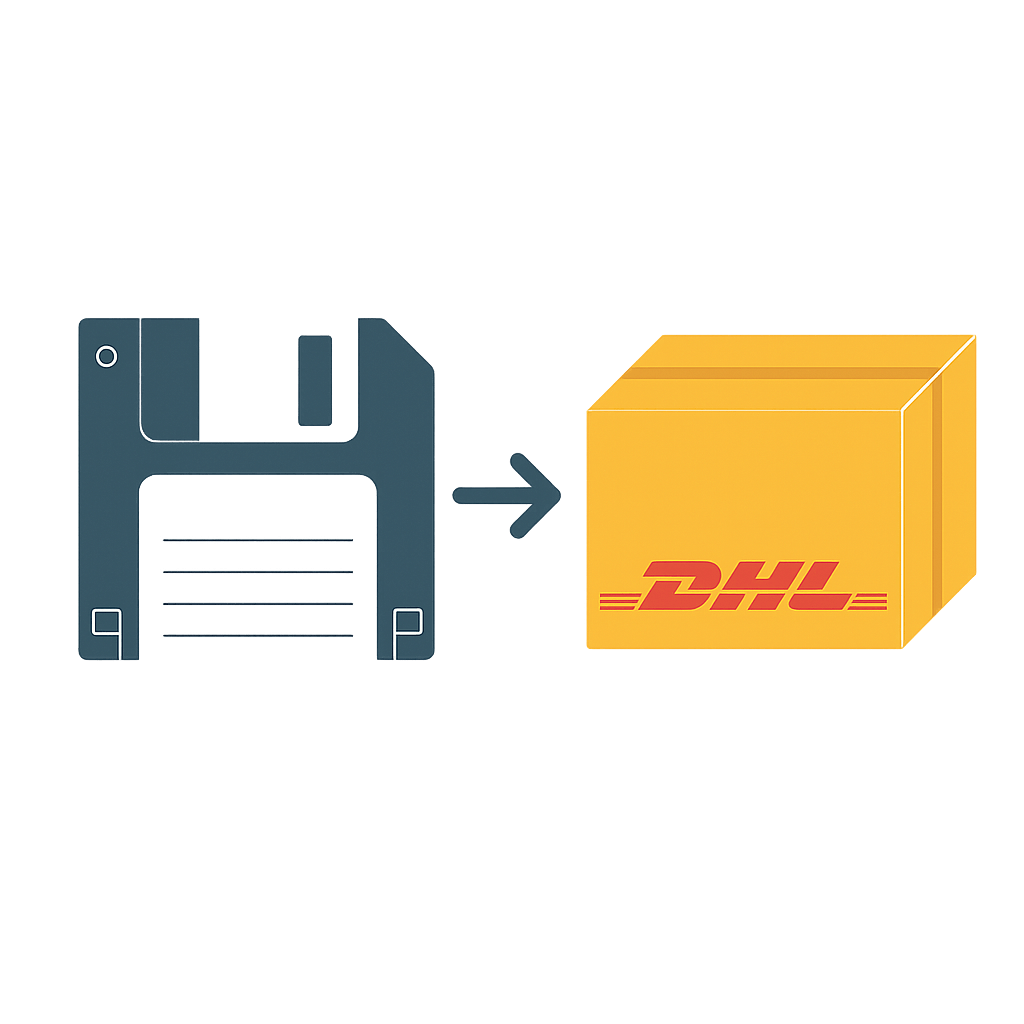 Abholschein online ausfüllen und Versandlabel anfordern