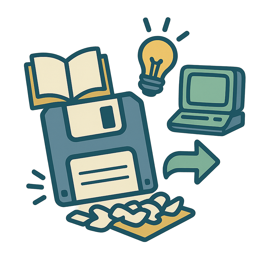 Wiederverwendung für Retro-Computing, Bildung und Workshops