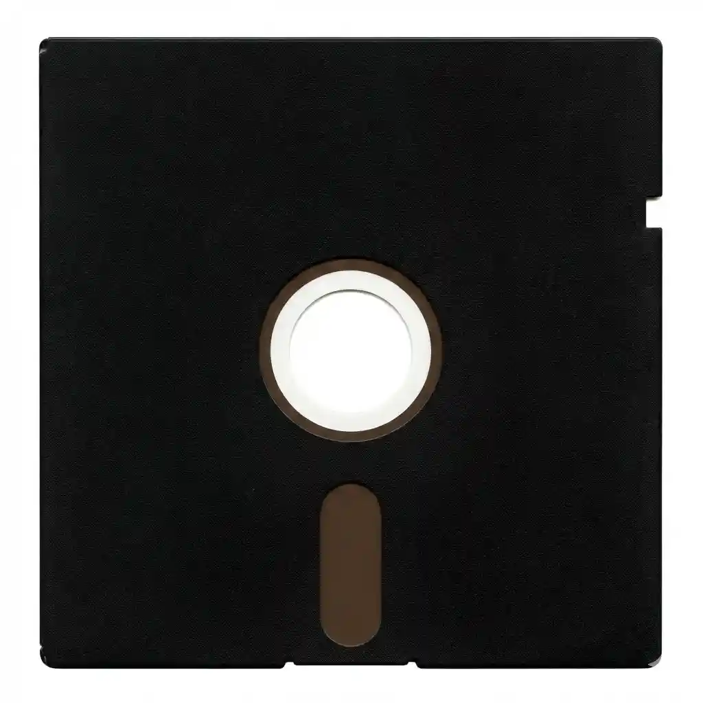 5,25-Zoll-Diskette zur Entsorgung