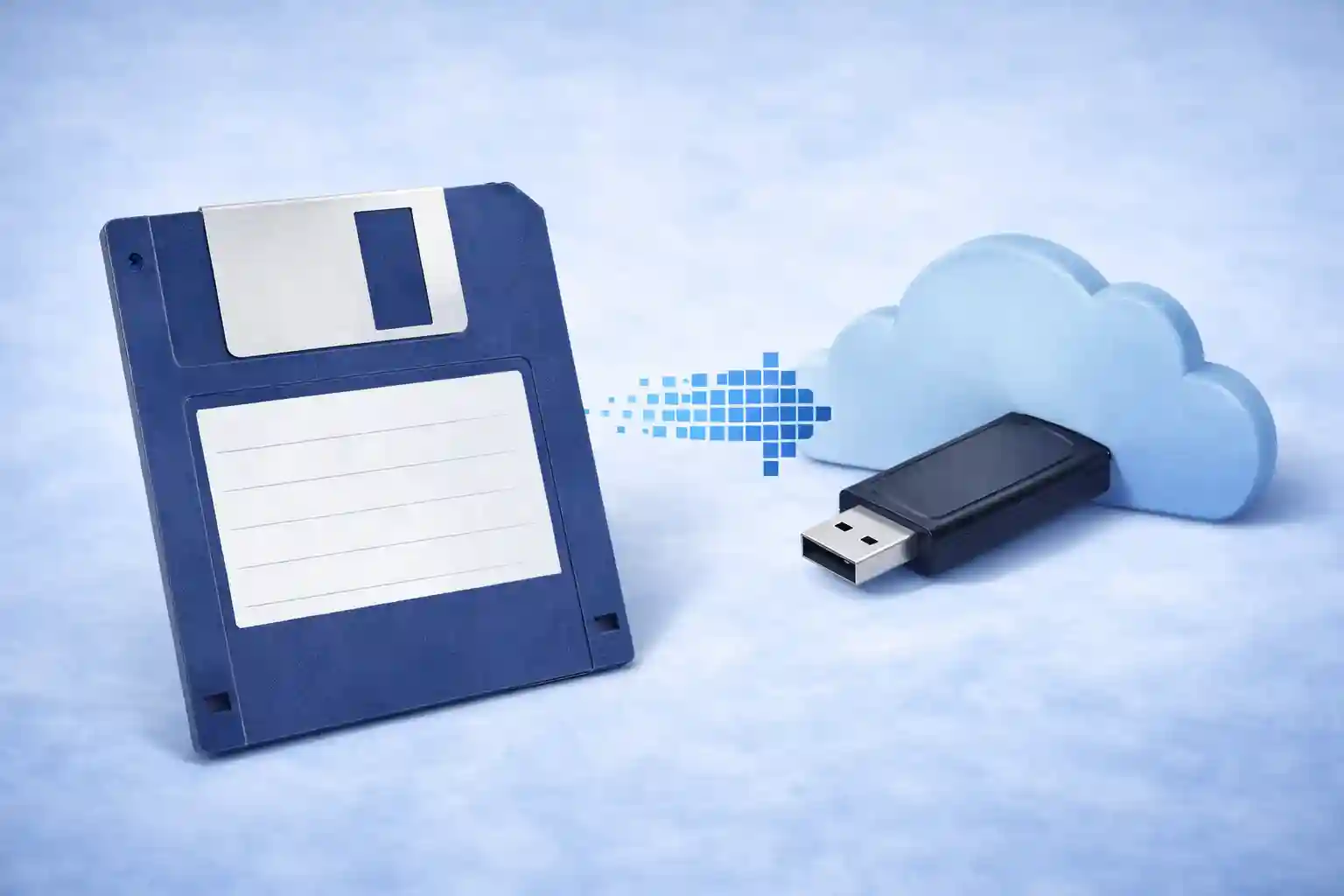 Disketten auf USB-Stick digitalisieren