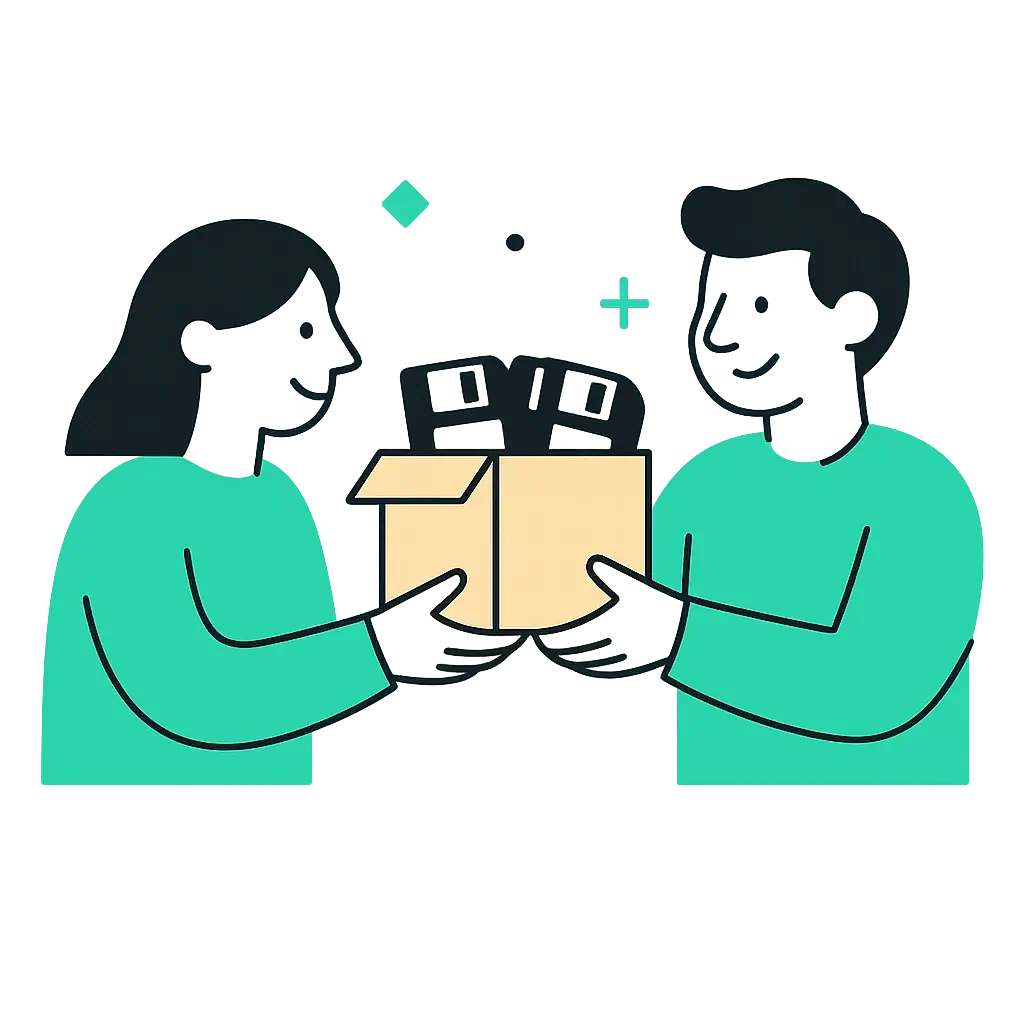 Weitergabe und Wiederverwendung